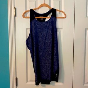 Blue Racerback Tank Top, Size: XL